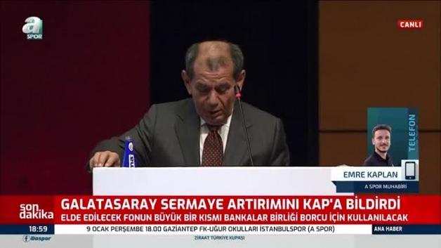 Galatasaray’ın sermaye artırımı onaylandı: Hedef Bankalar Birliği