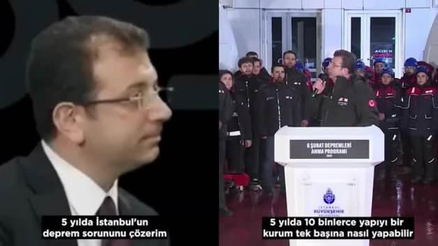 Ekrem İmamoğlu’nun sıfır icraat yaptığı konuşması sosyal medyada viral oldu Ekrem İmamoğlu’nun sıfır icraat yaptığı konuşması sosyal medyada viral oldu