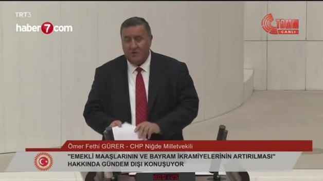 CHP’li Gürer’den bir garip asgari ücret ve ikramiye çıkışı CHP’li Gürer’den bir garip asgari ücret ve ikramiye çıkışı