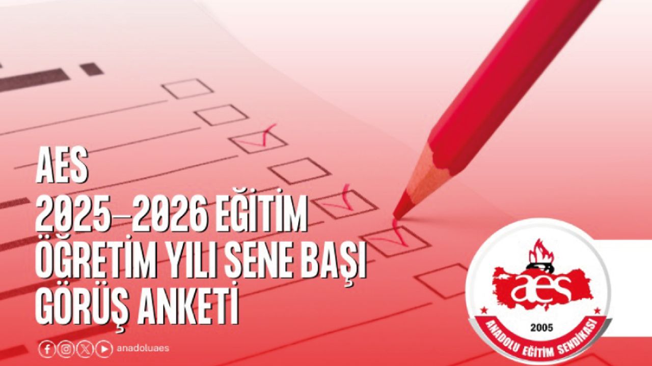 AES 2025-2026 Eğitim Öğretim Yılı Sene Başı Görüş Anket AES 2025-2026 Eğitim Öğretim Yılı Sene Başı Görüş Anket