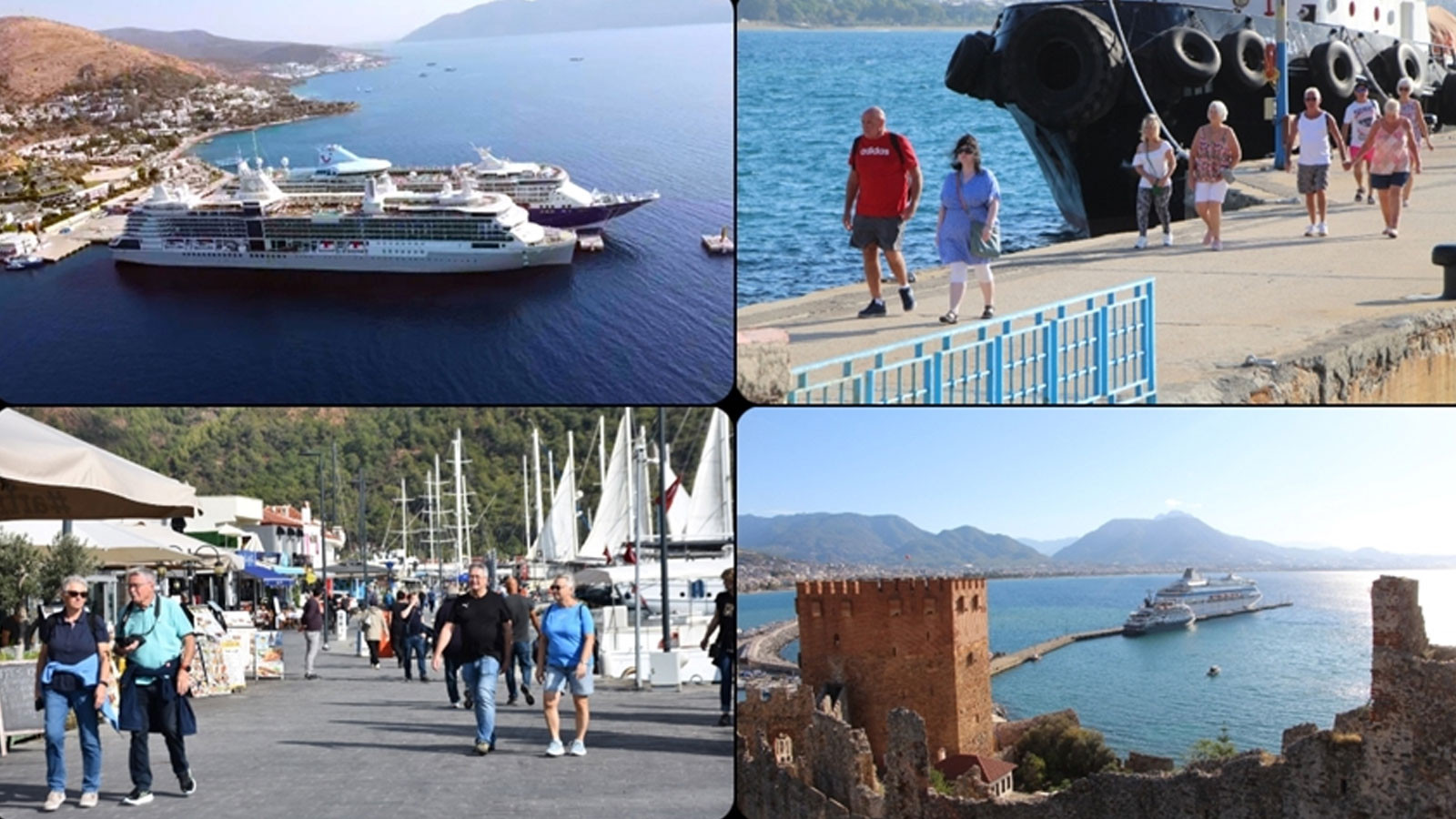Kruvaziyer turizminde ağustosta rekor kırıldı