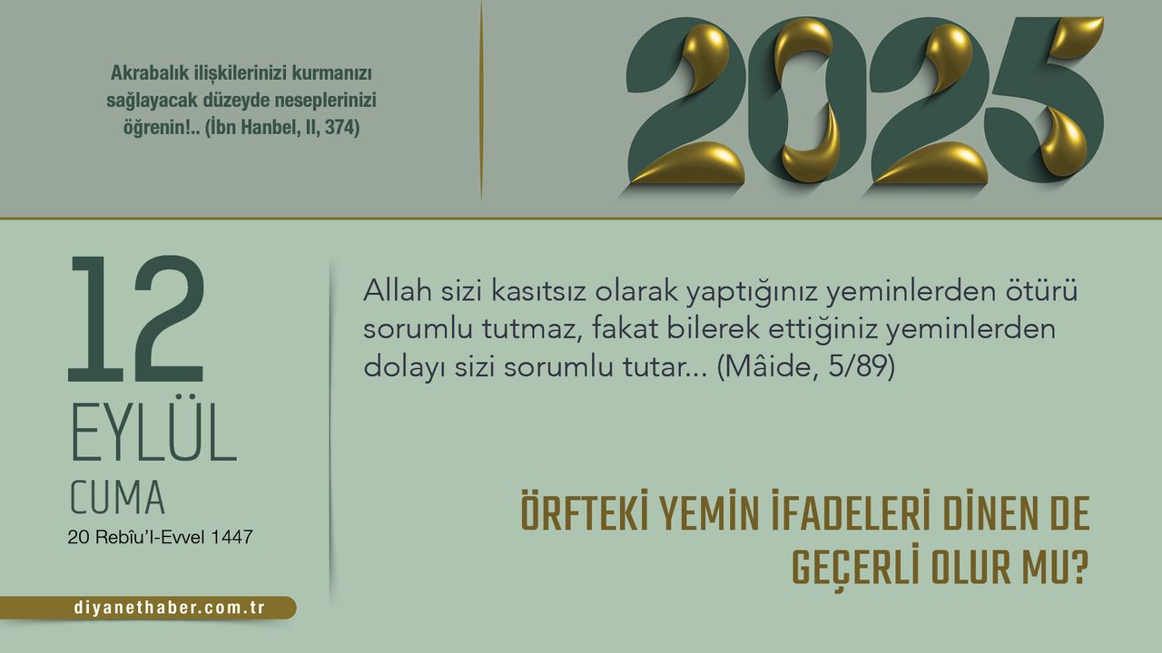 Örfteki Yemin İfadeleri Dinen De Geçerli Olur Mu? Örfteki Yemin İfadeleri Dinen De Geçerli Olur Mu?
