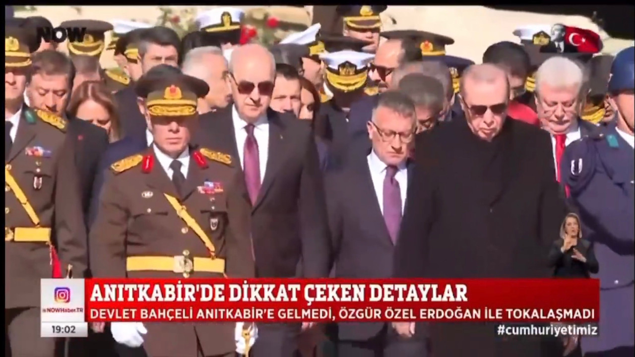 Bahçeli Anıtkabir’de yoktu, Resepsiyona katılmadı, MHP’den hiç kimse Saray’a gitmedi Bahçeli Anıtkabir’de yoktu, Resepsiyona katılmadı, MHP’den hiç kimse Saray’a gitmedi