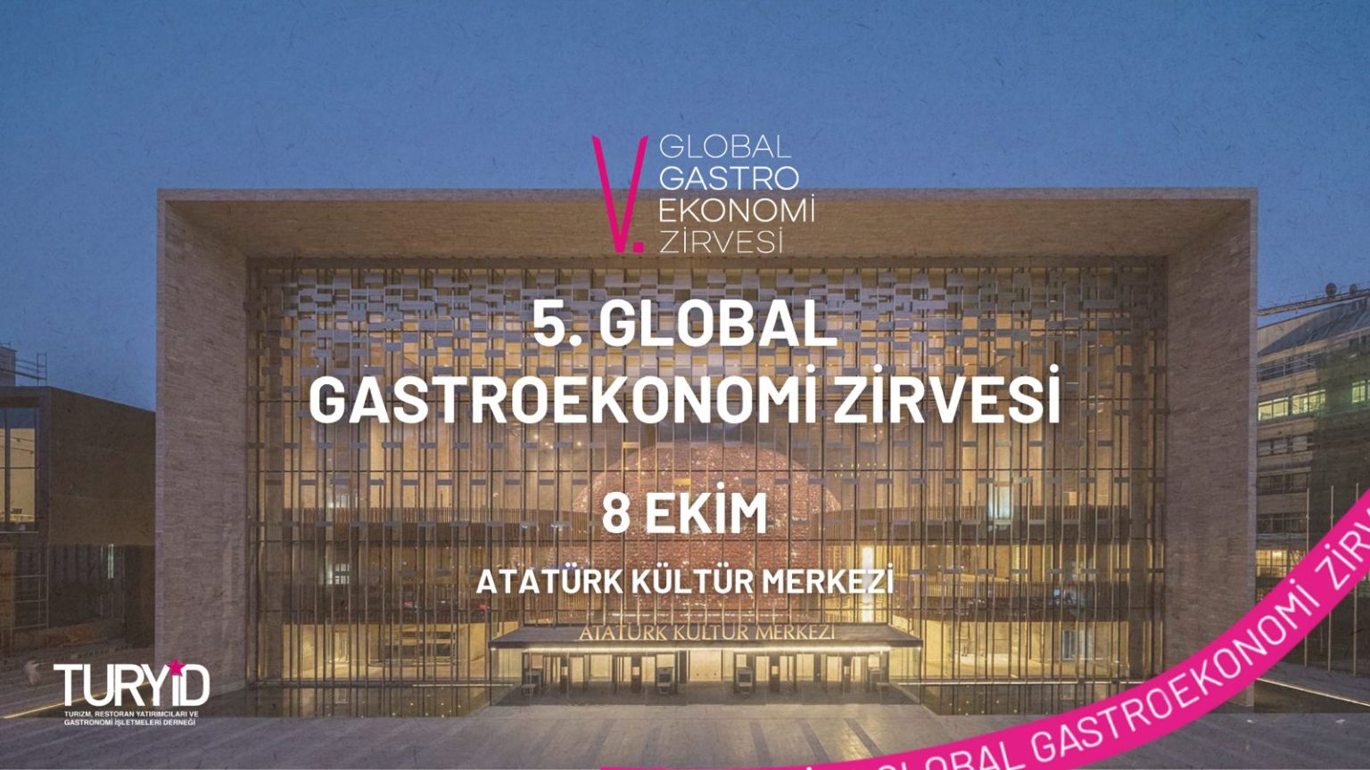 5. Global GastroEkonomi Zirvesi’nde “Gazze İçin Birlikteyiz” mesajı