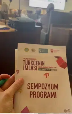 Uluslararası Sempozyum: Geçmişten Günümüze Türkçenin İmlası Uluslararası Sempozyum – Ülker GÜNDOĞDU