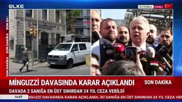 Ahmet Minguzzi davasında açıklanan karara ilişkin Minguzzi’nin avukatı kararı değerlendirdi