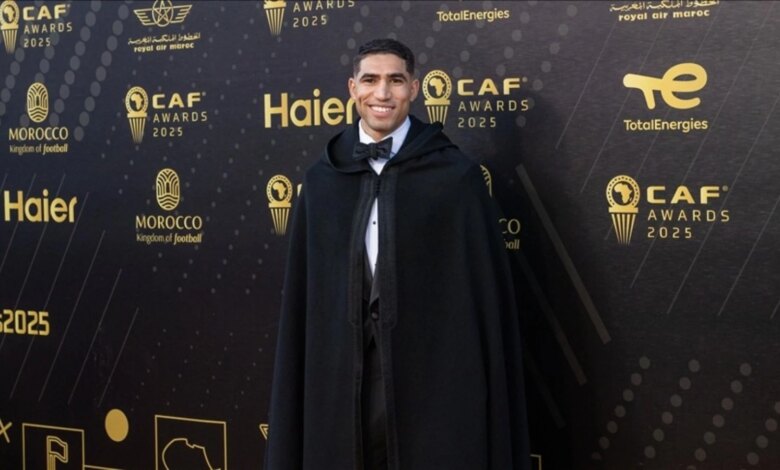 Afrika’da Yılın Futbolcusu Achraf Hakimi Seçildi Afrika’da Yılın Futbolcusu Achraf Hakimi Seçildi