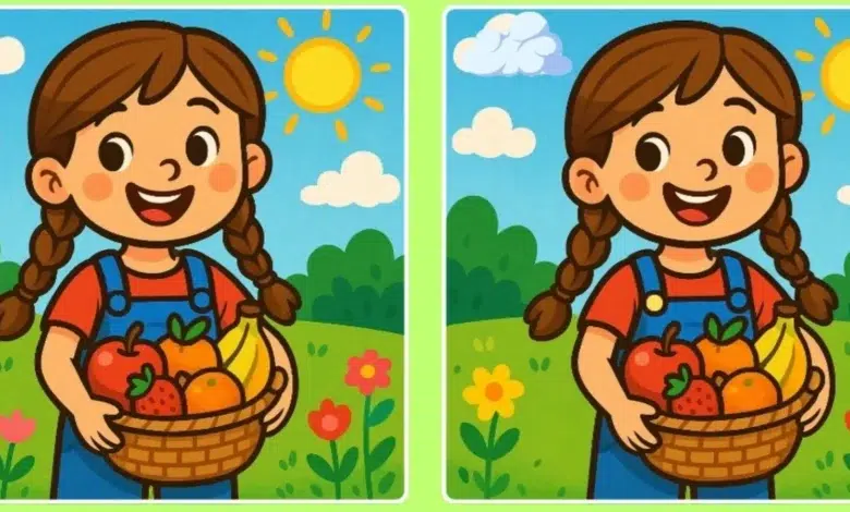 Meyve Sepeti Bulmacası: İki Resim Arasındaki Farklar