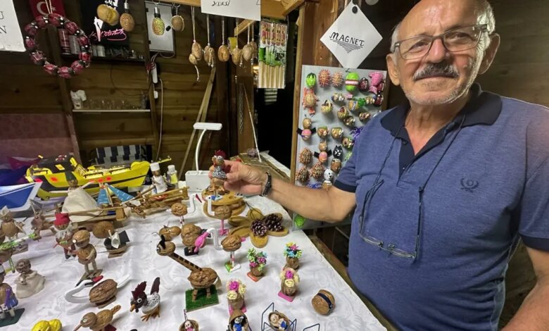 Ceviz Kabuklarından 110 Farklı Obje Üretiyor