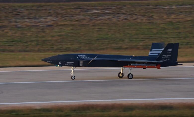 Bayraktar KIZILELMA, milli mühimmatlarla test uçuşu Bayraktar KIZILELMA, milli mühimmatlarla test uçuşu